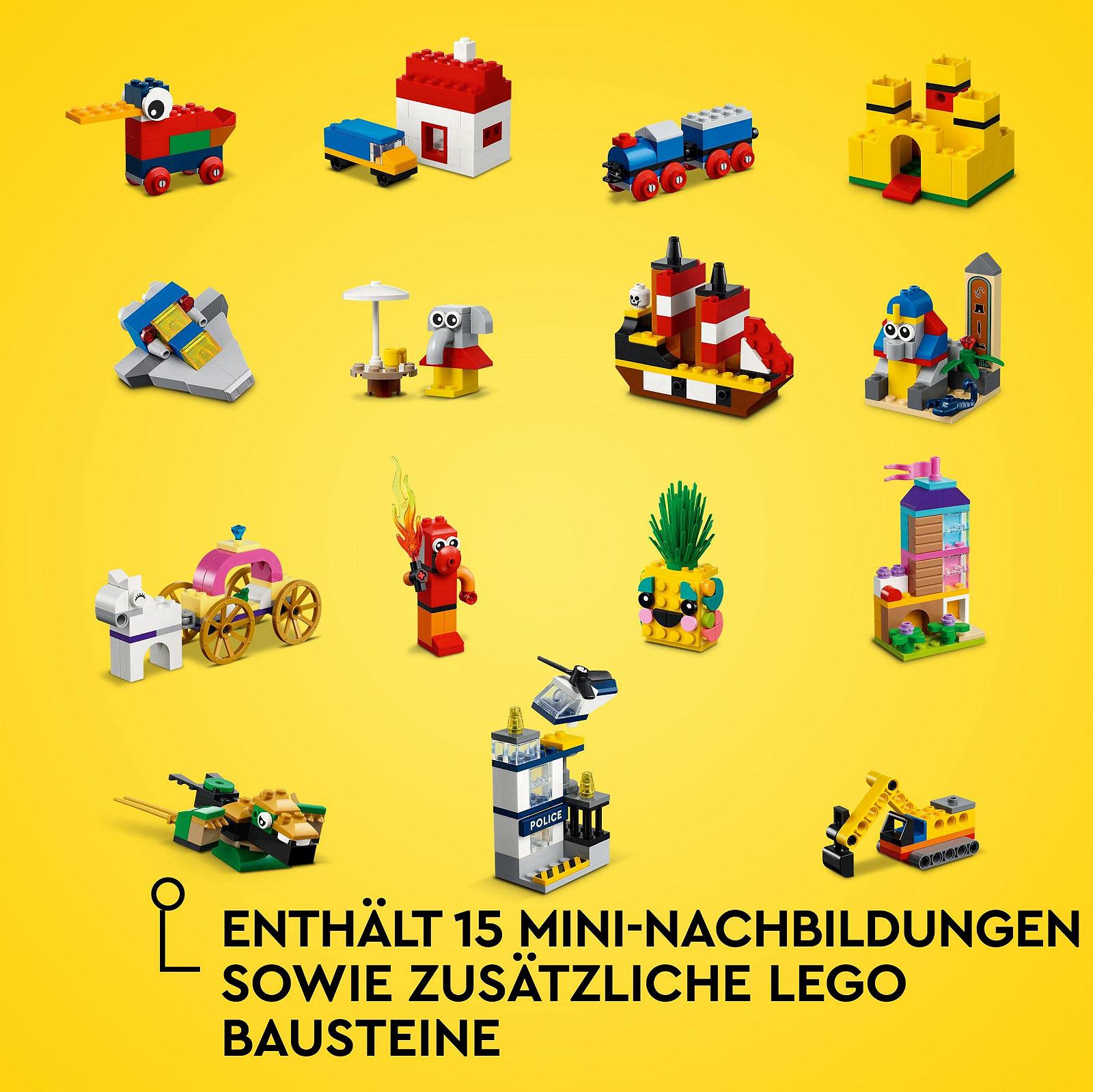 Конструктор LEGO Classic 11021 90 Years Fun Set Черно-белый, фото №6