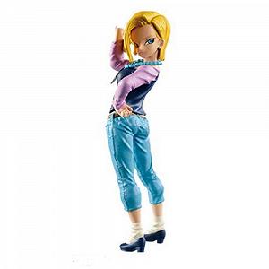 Фігурка Banpresto Dragon Ball Super C18 Жінка-андроїд і Кріллін, різнокольорова, 15 см - Фото 1