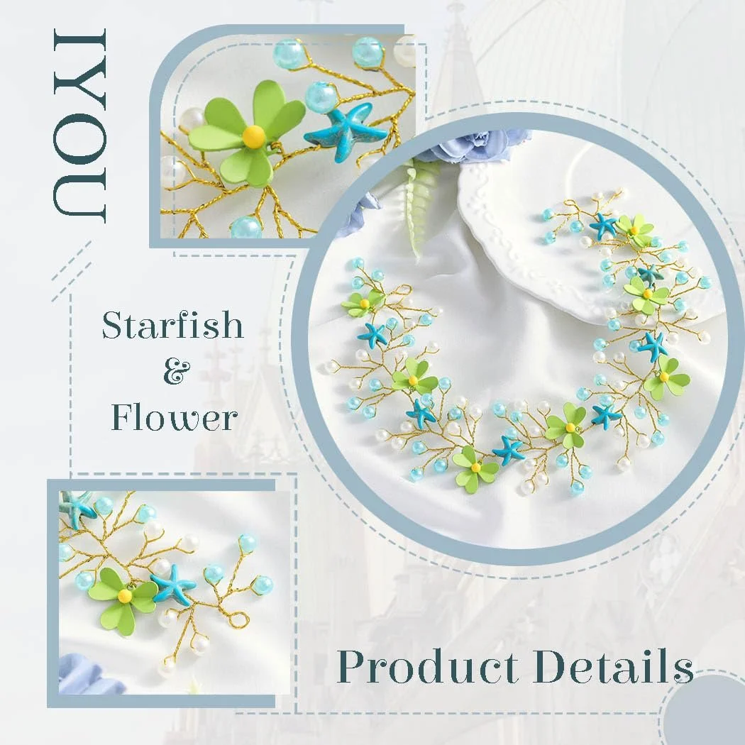 Обруч для волос Цветок, фото №4