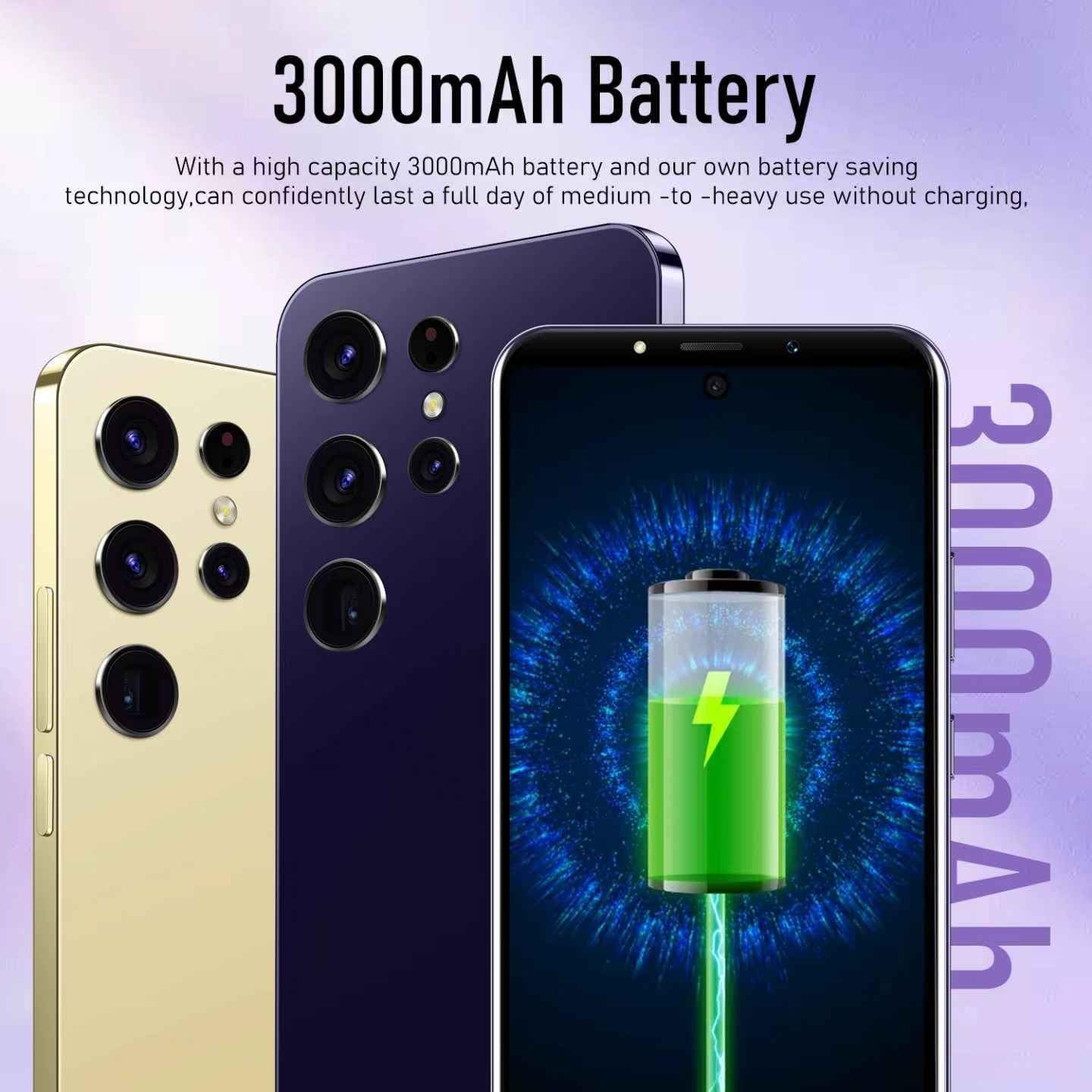 Смартфон JoyHandy J24Ultra 5.0" Dual SIM 16GB Черный, фото №6