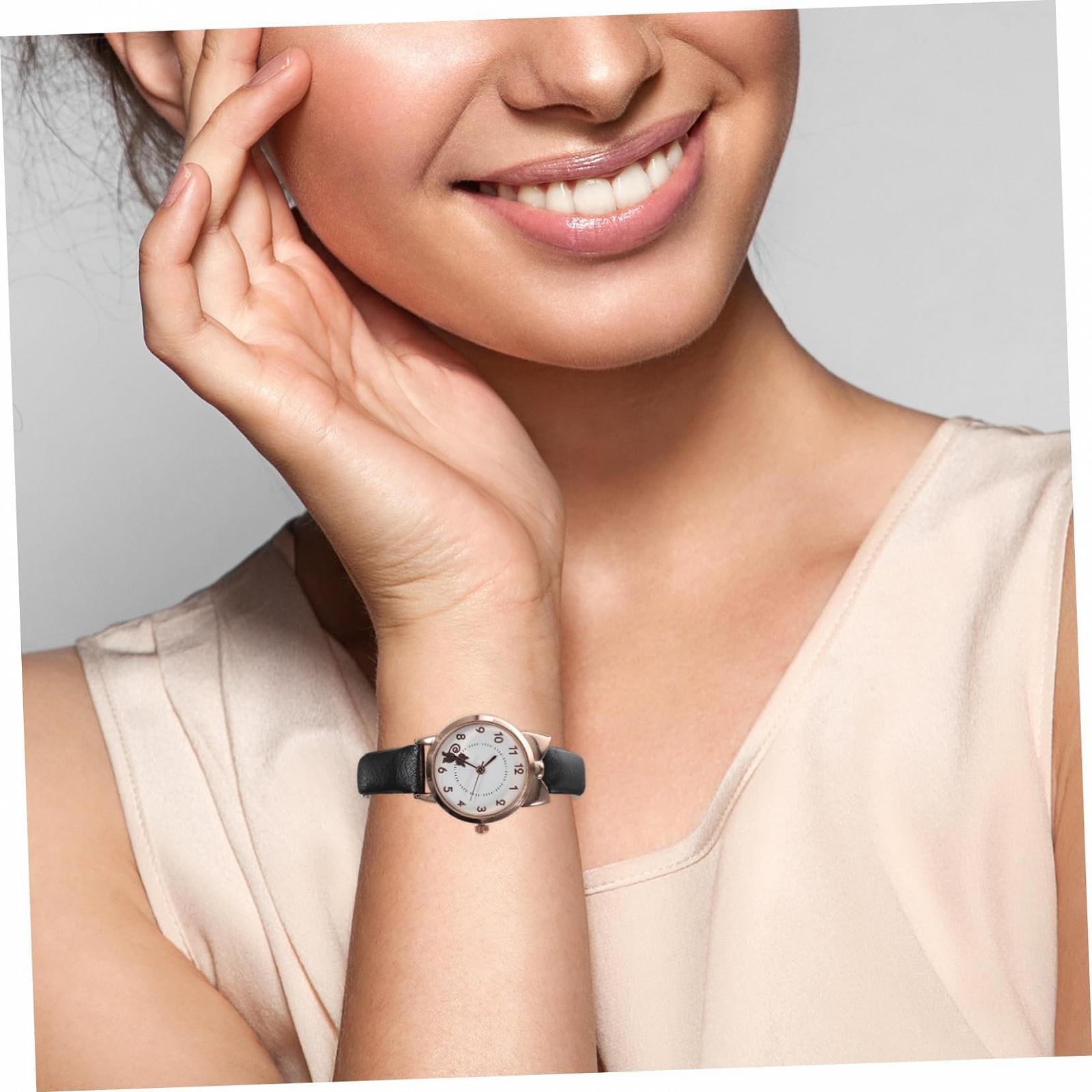 Жіночий цифровий годинник Healvian з котячим дизайном, фото №7