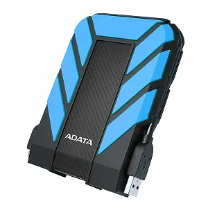 Внешний жесткий диск ADATA Dashdrive Durable HD710 Pro 1TB USB 3.1 Blue - Фото 1
