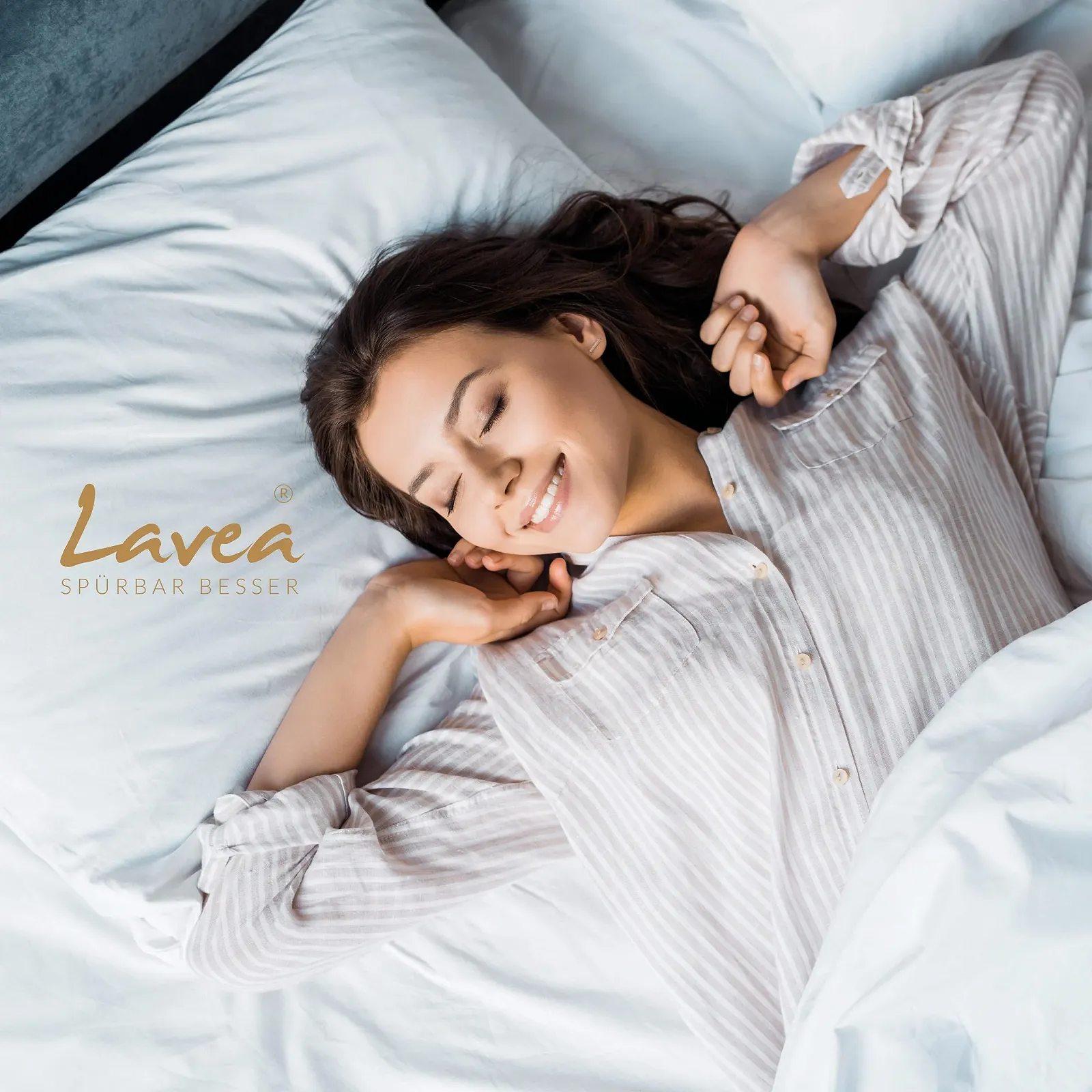 Комплект постільної білизни Lavea Hannes 135 x 200 / 80 x 80 см 100% бавовна з блискавкою, фото №4
