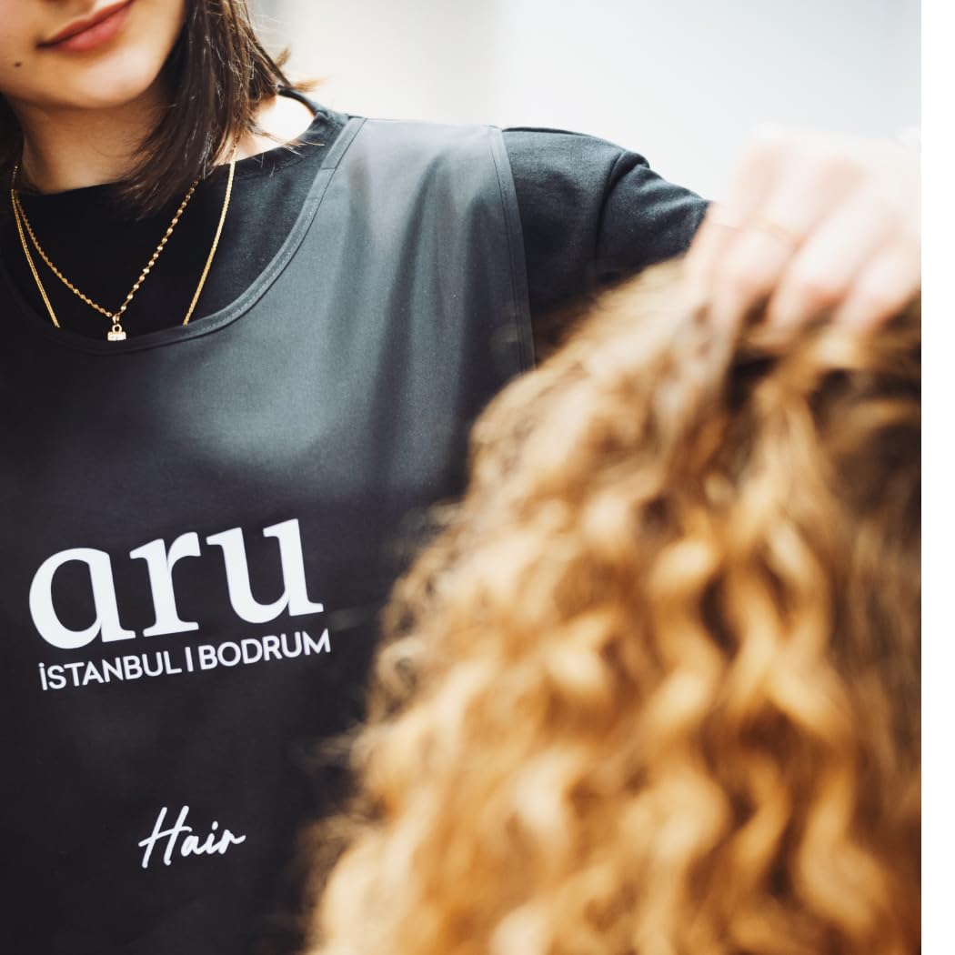 Шампунь aru Natural Volume для необработанных волос, мягко очищает, поддерживает жировой баланс, придает объем и блеск, травяная формула, 350 мл, фото №3