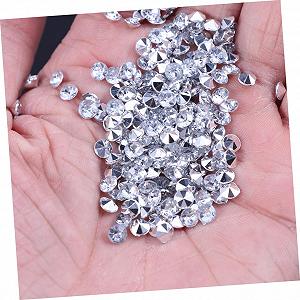 Акрилові стрази для манікюру Ipetboom 1000 шт, виготовлення прикрас, для весіль synthetic.ua - Фото 1