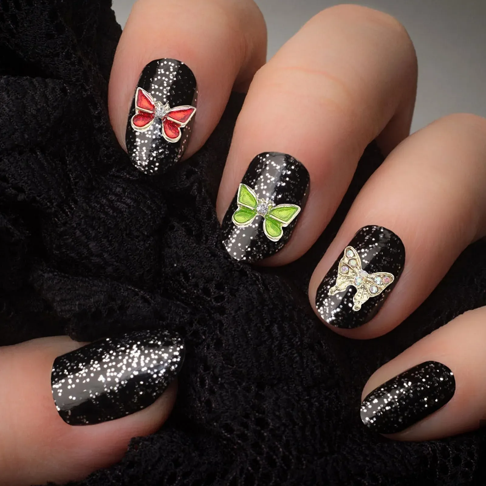 Прикраси для манікюру Метелики FRCOLOR, фото №6