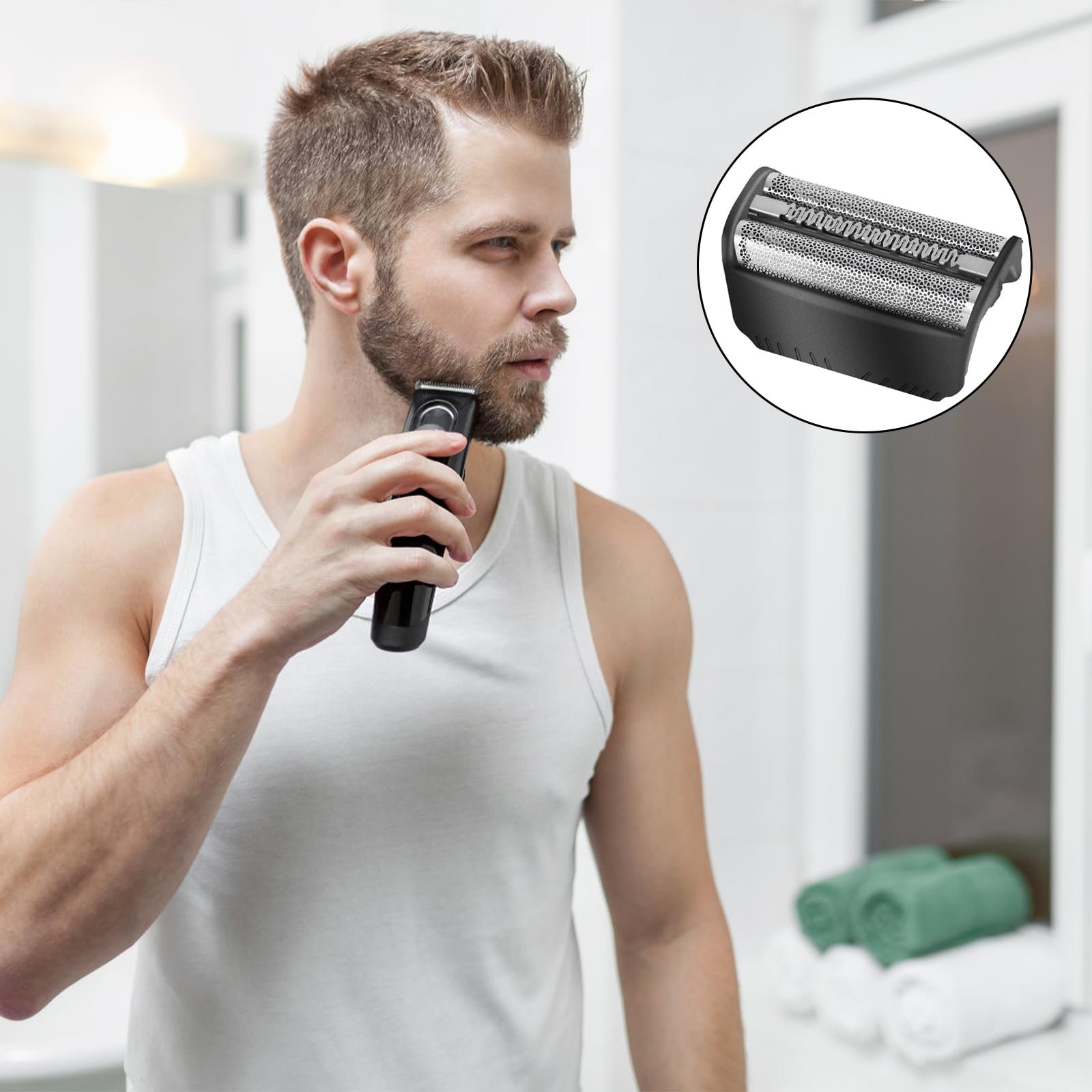 Сменная бритвенная головка Braun Series 3 30B совместимая с 7790 7785 7783 7765 7690 7680 7664 PRO4745 S3, фото №5 Сменная бритвенная головка Braun Series 3 30B совместимая с 7790 7785 7783 7765 7690 7680 7664 PRO4745 S3, фото №5