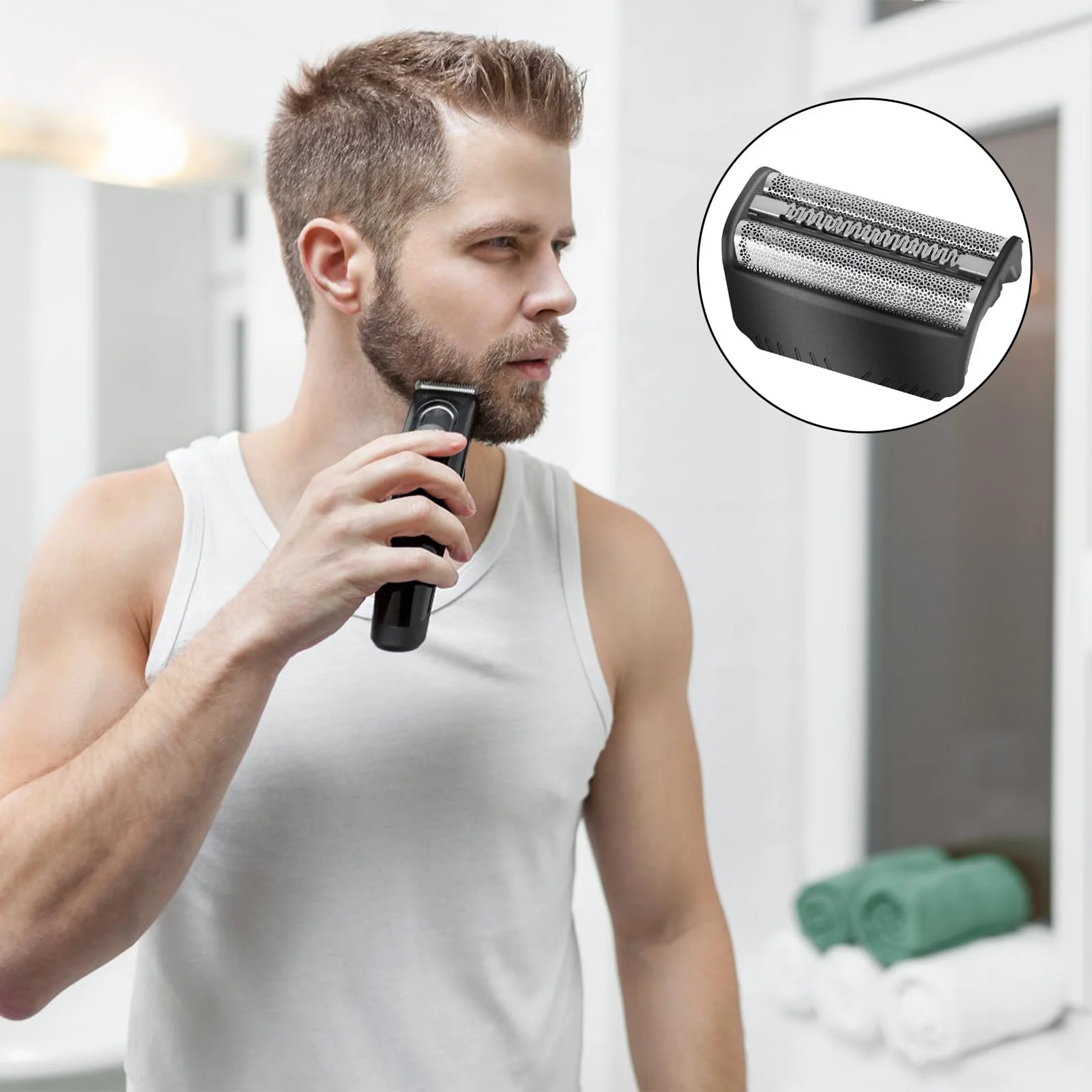 Змінна бритвена голівка Braun Series 3 30B сумісна з 7790 7785 7783 7765 7690 7680 7664 PRO4745 S3, фото №5 Змінна бритвена голівка Braun Series 3 30B сумісна з 7790 7785 7783 7765 7690 7680 7664 PRO4745 S3, фото №5