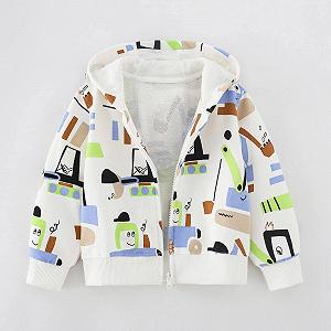 Толстовка TEDD для мальчиков, куртка с динозавром, детский пуловер с длинными рукавами, хлопковые толстовки на молнии, 1-7 лет synthetic.ua - Фото 1