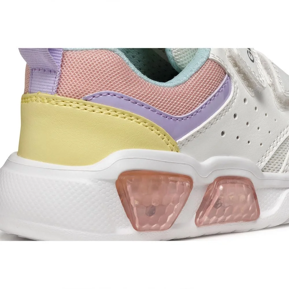 Кроссовки Geox J Illuminus Girl A для девочек, фото №8
