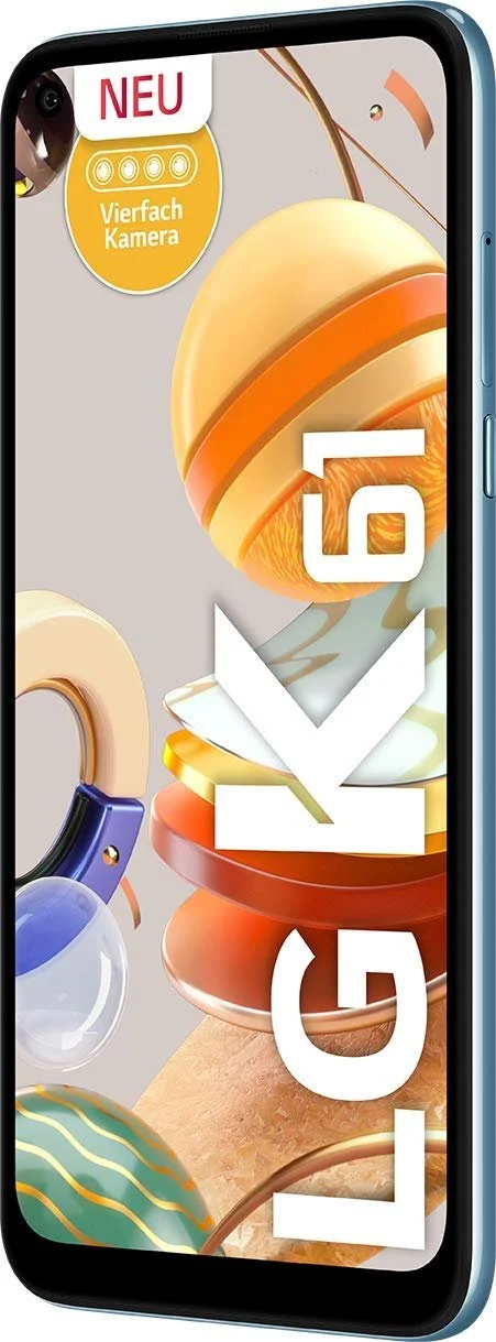 Смартфон LG K61 128 GB 6.53 дюйма FHD+ Белый, фото №1