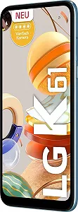 Смартфон LG K61 128 GB 6.53 дюйма FHD+ Белый - Фото 1