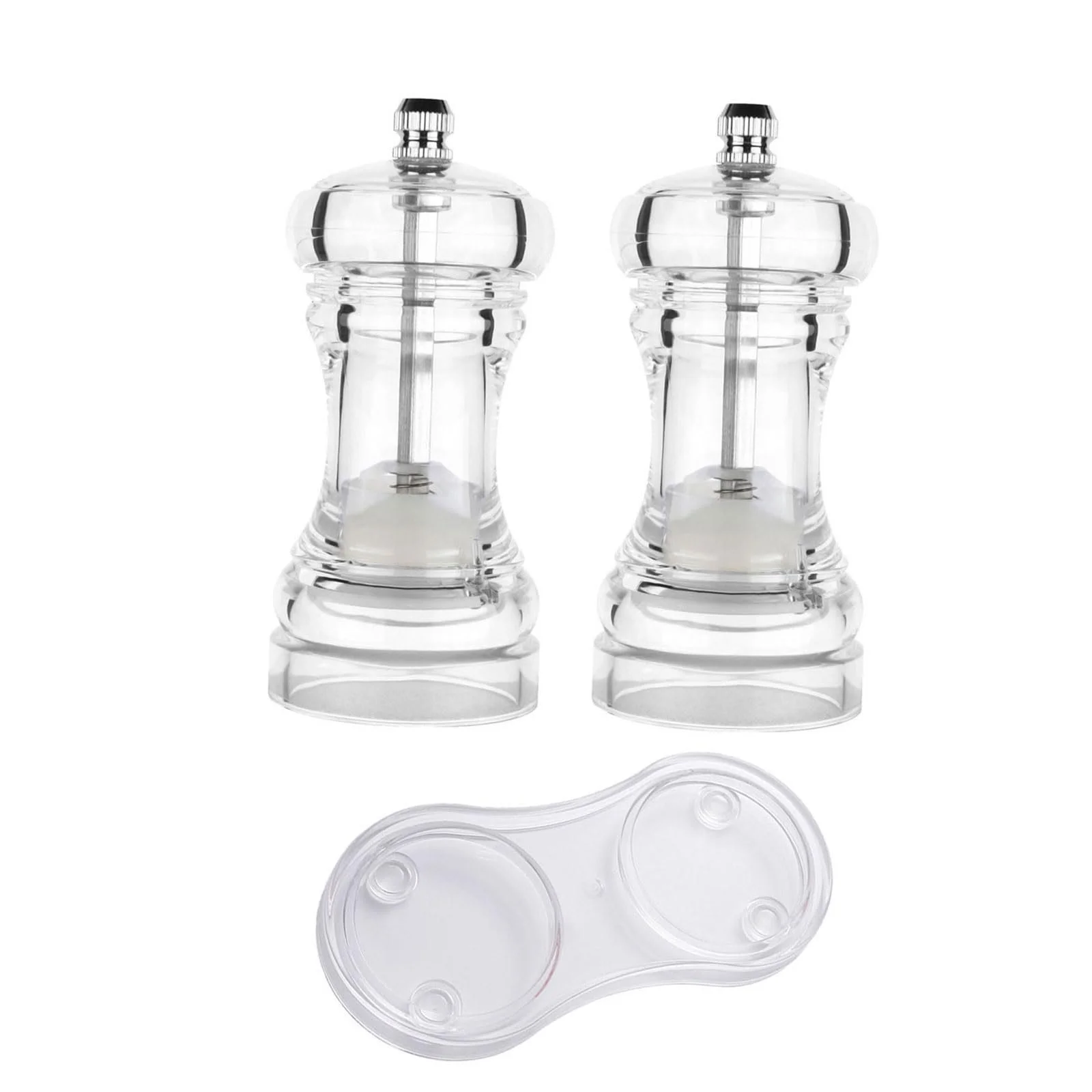 Млин для солі та перцю Акриловий Простий у використанні Пляшка, фото №1