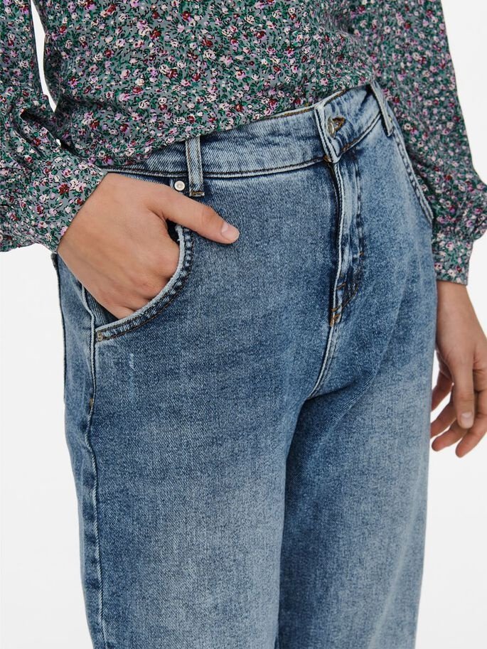 Джинси ONLTROY LIFE HW CARROT ANK DOT429 NOOS 15236966-Light Blue Denim ONLY Блакитний  S, фото №3