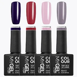 Гель-лак Mylee MYLEE Autumn Winter 8 x 10 мл Кольори + Верхнє та базове покриття UV/LED Soak Off synthetic.ua - Фото 1