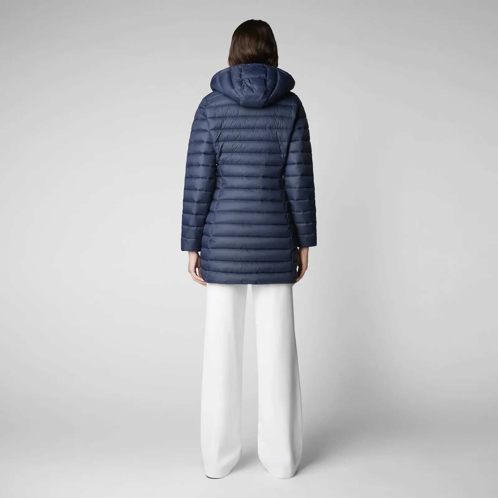 Пальто з капюшоном Save The Duck Carol D47180W Синьо-чорний (90010), фото №6 Пальто з капюшоном Save The Duck Carol D47180W Синьо-чорний (90010), фото №6