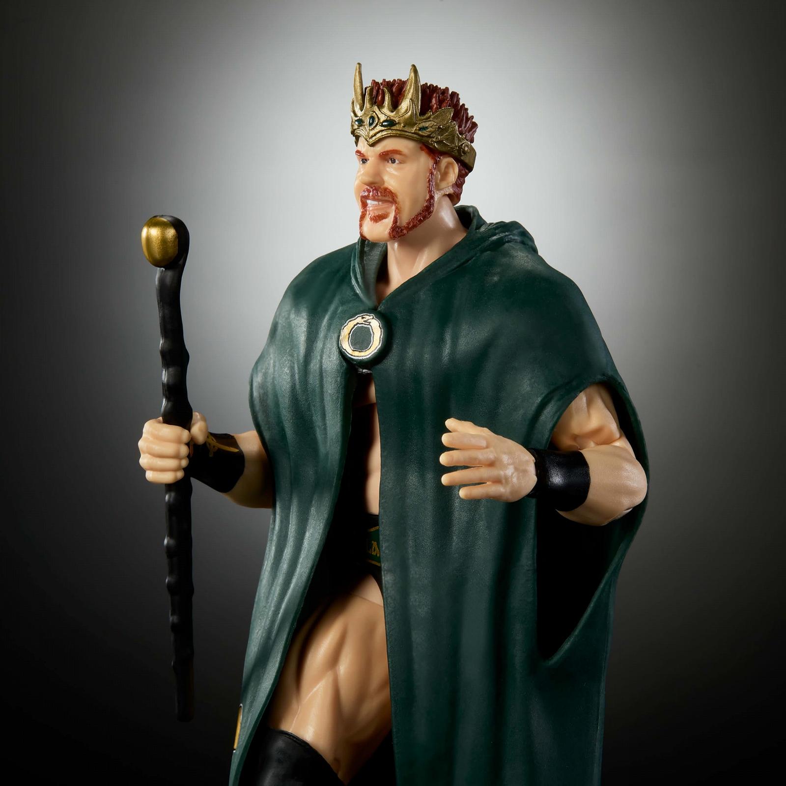 Экшн-фигурка Mattel Elite WWE Greatest Hits 2025 King Sheamus, 6 дюймов, с 25 точками артикуляции и сменными руками, фото №3