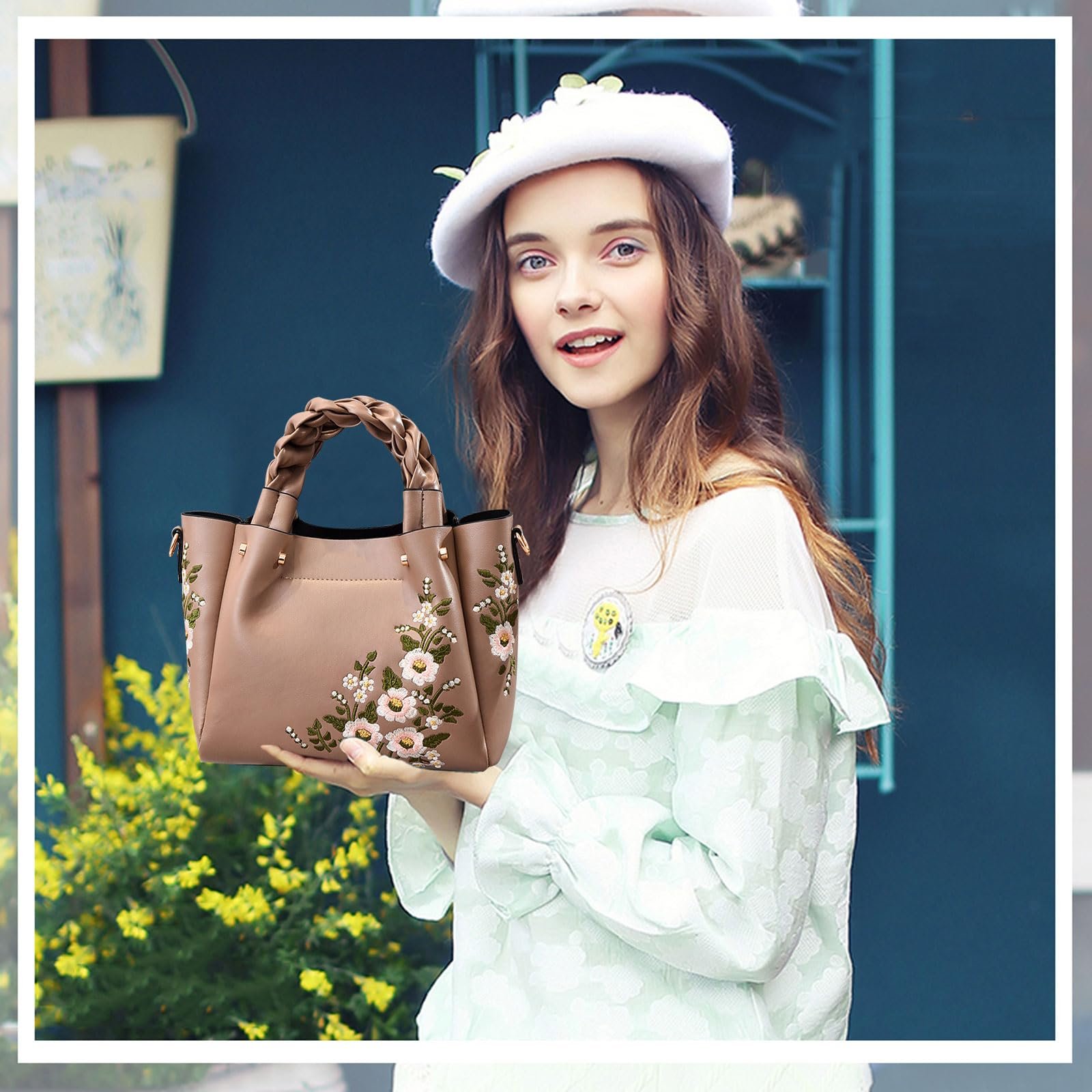 Сумка с короткими ручками NICOLE & DORIS Shopper Элегантная из искусственной кожи, фото №2 Сумка с короткими ручками NICOLE & DORIS Shopper Элегантная из искусственной кожи, фото №2