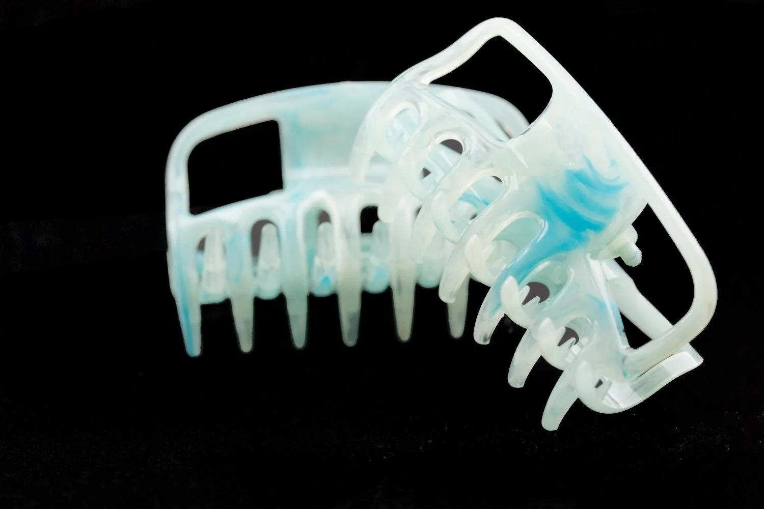 Заколка для волос Welovebeads 6 см, небесно-голубой, 2 шт, фото №4 Заколка для волос Welovebeads 6 см, небесно-голубой, 2 шт, фото №4