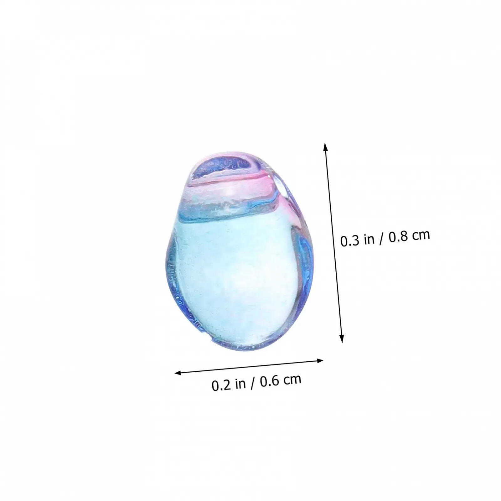 Стрази для нігтів minkissy 300 шт. Різнокольорові декоративні, фото №8