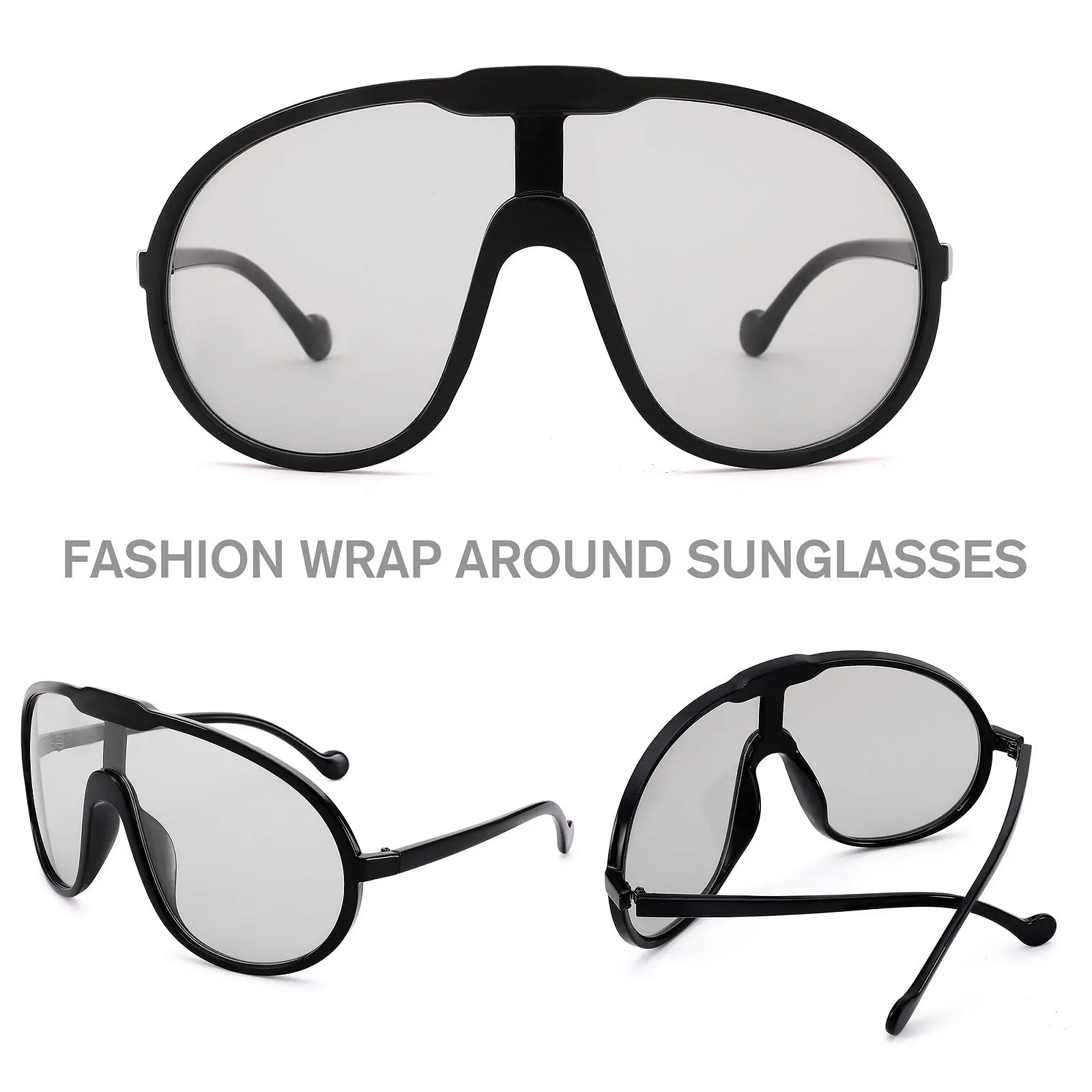 Сонцезахисні окуляри Retro COASION для жінок і чоловіків, стильні великі, фото №3 Сонцезахисні окуляри Retro COASION для жінок і чоловіків, стильні великі, фото №3