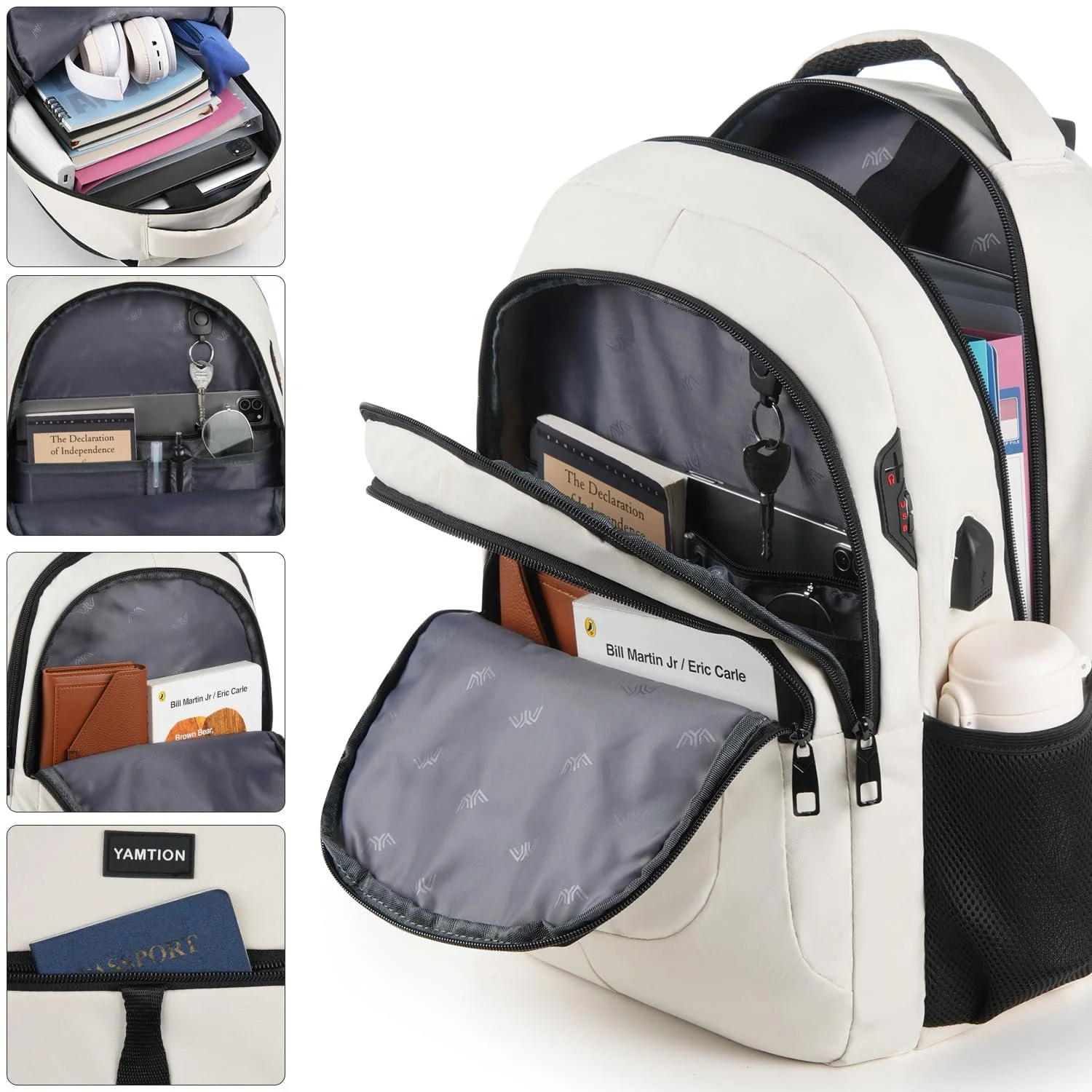Рюкзак YAMTION 17.3 Inch USB School Bag, фото №3 Рюкзак YAMTION 17.3 Inch USB School Bag, фото №3