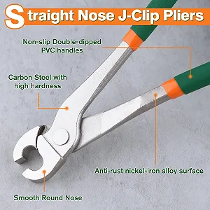 Плоскогубцы LEONTOOL J Clip, Сверхмощные клещи для строительства клеток, Прямые плоскогубцы J с длинной ручкой для строительства клеток для кроликов, курятников и т. д. цена на synthetic.ua - Фото 1 Плоскогубцы LEONTOOL J Clip, Сверхмощные клещи для строительства клеток, Прямые плоскогубцы J с длинной ручкой для строительства клеток для кроликов, курятников и т. д. synthetic.ua - Фото 1