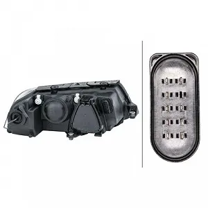 Фара головного света HELLA 1EL 008 350-011 для VW левая synthetic.ua - Фото 1