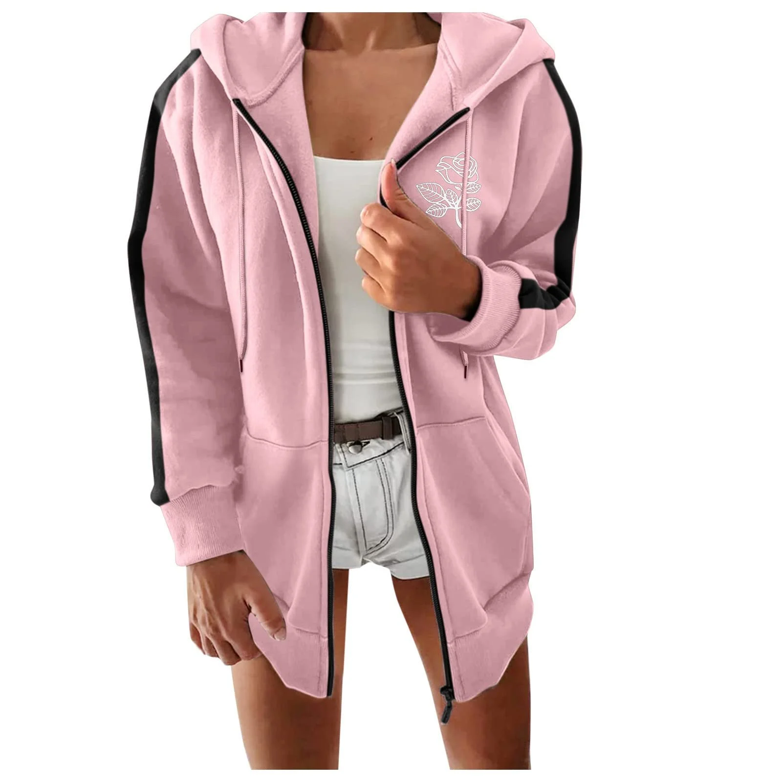 Куртка Générique Женская с карманом Осень-Зима, фото №1 Куртка Générique Женская с карманом Осень-Зима, фото №1