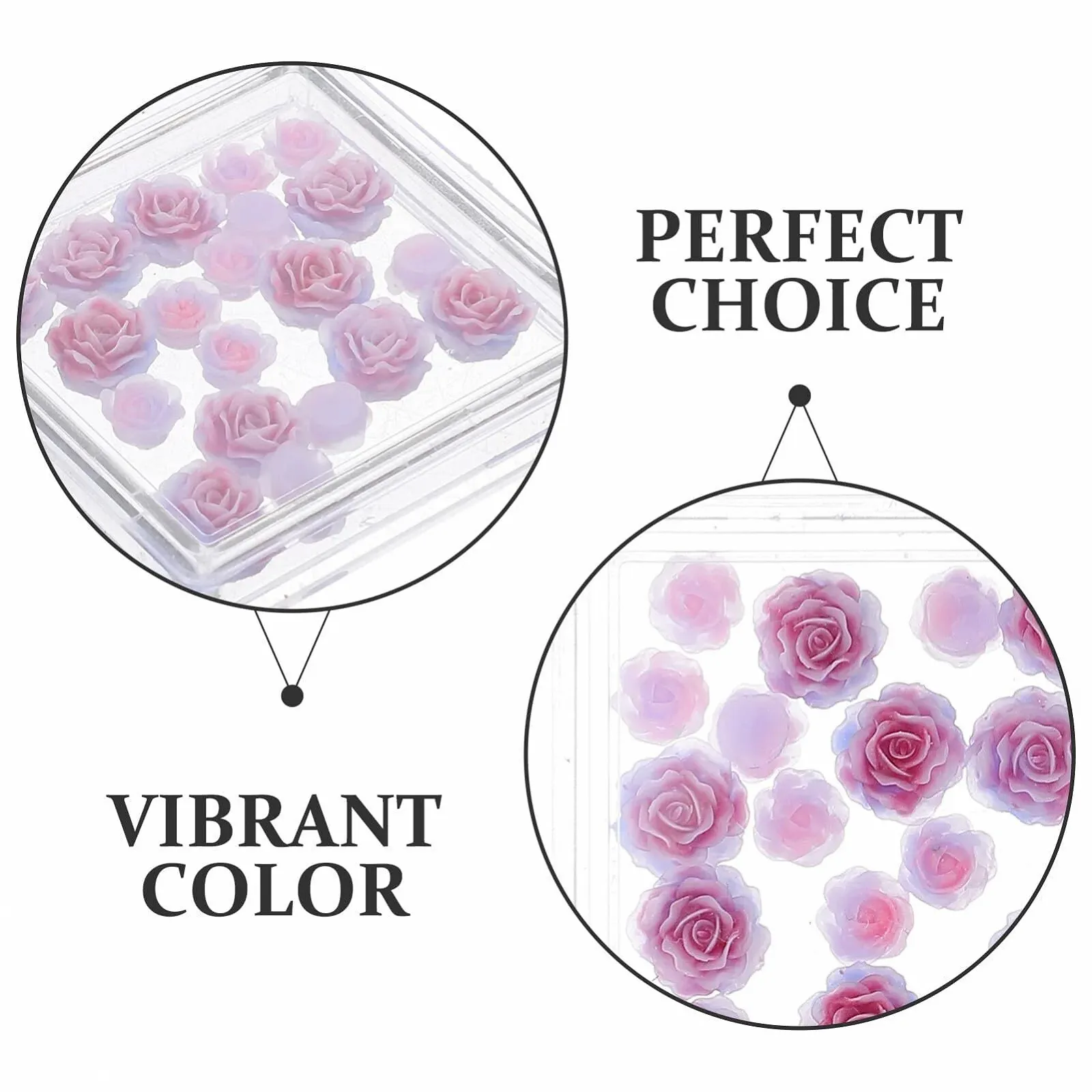 Украшения для ногтей Цветы Baluue Цветочные 3D Украшения для дизайна ногтей, фото №4 Украшения для ногтей Цветы Baluue Цветочные 3D Украшения для дизайна ногтей, фото №4