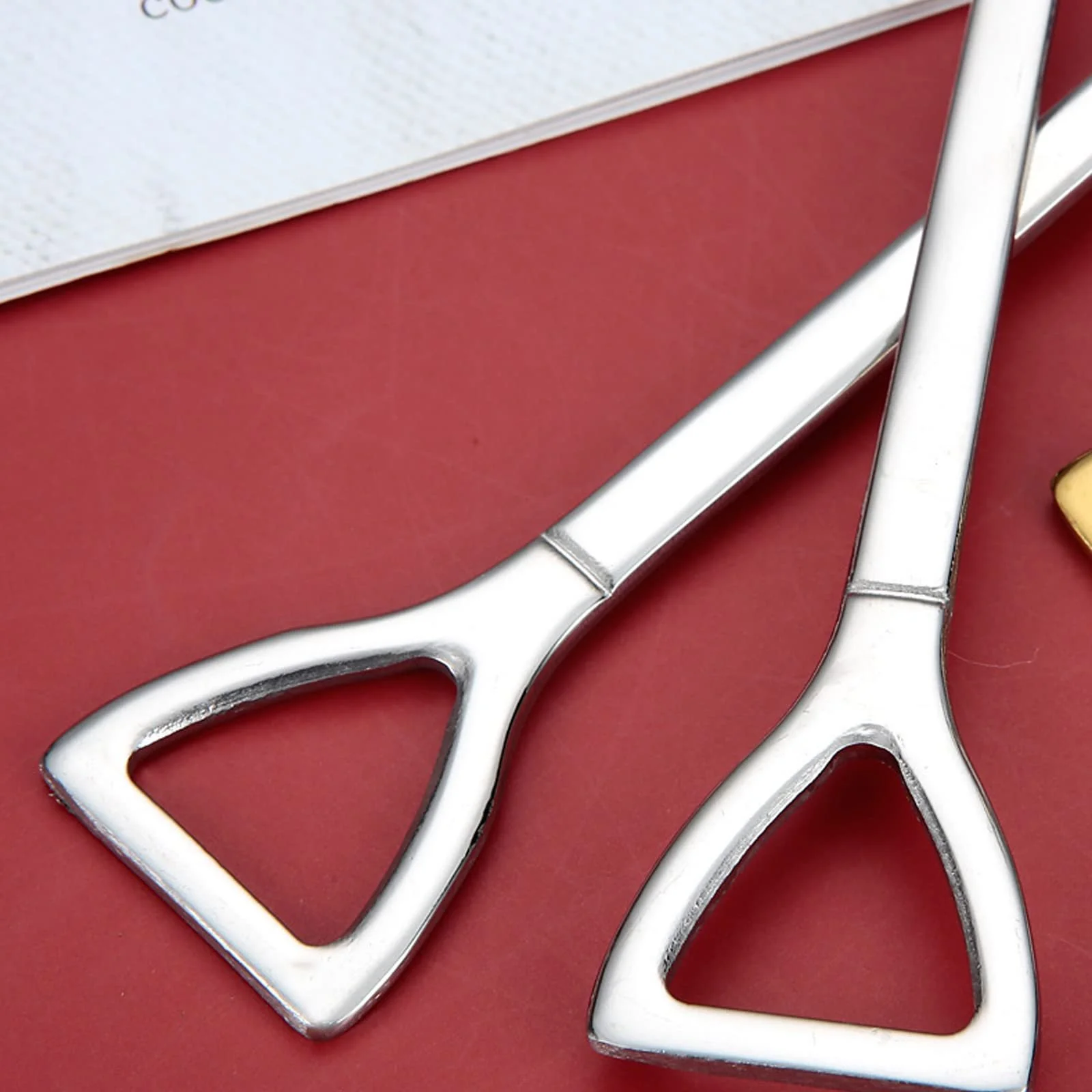 Ложка Шпатель з нержавіючої сталі (Колір), паковання 20 штук, фото №3 Ложка Шпатель з нержавіючої сталі (Колір), паковання 20 штук, фото №3