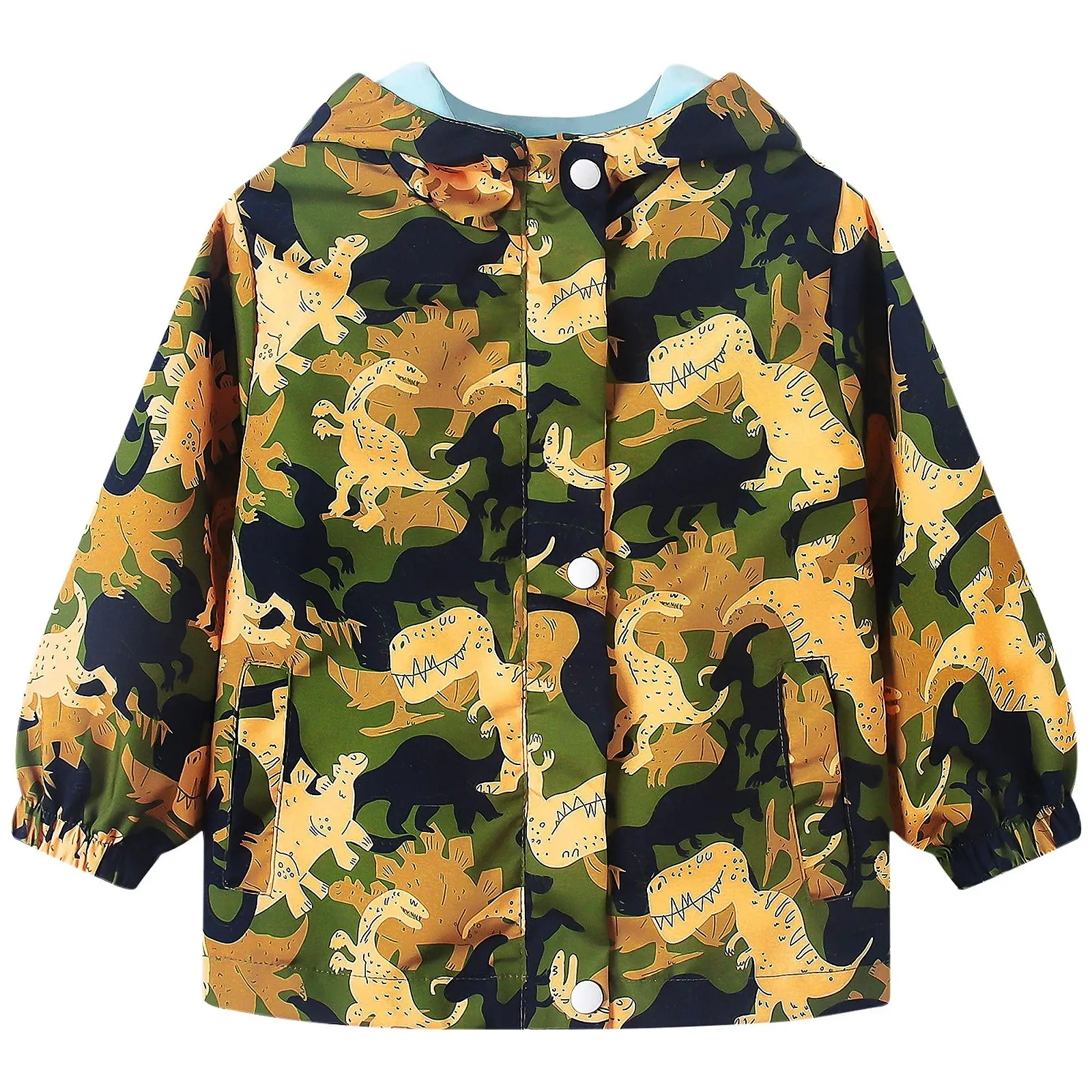 Водонепроникна дитяча куртка JinBei з капюшоном для хлопчиків, фото №1