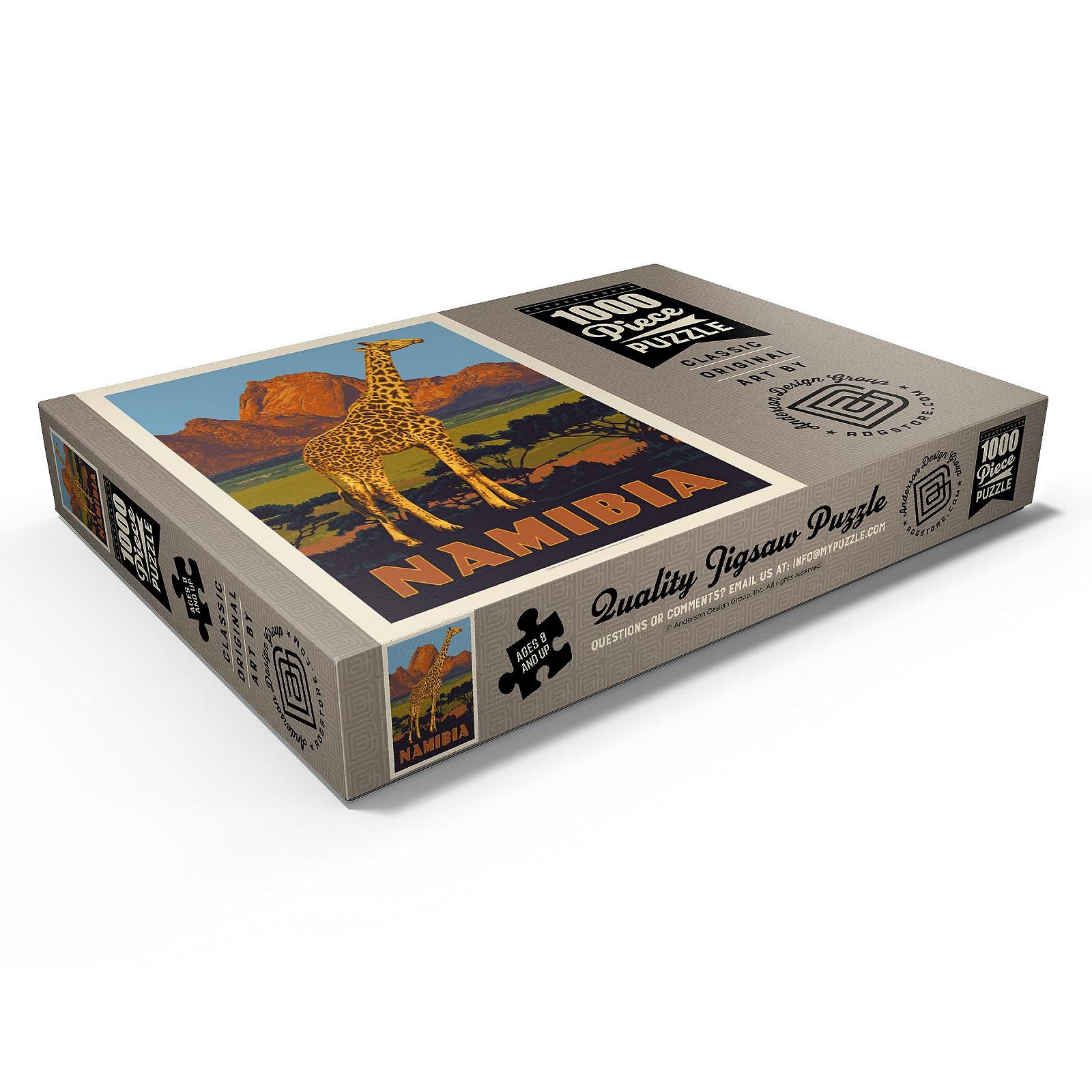 Пазл MyPuzzle Special Collection by Anderson Design Group Namibia, Africa, Vintage Poster 1000 деталей, фото №3