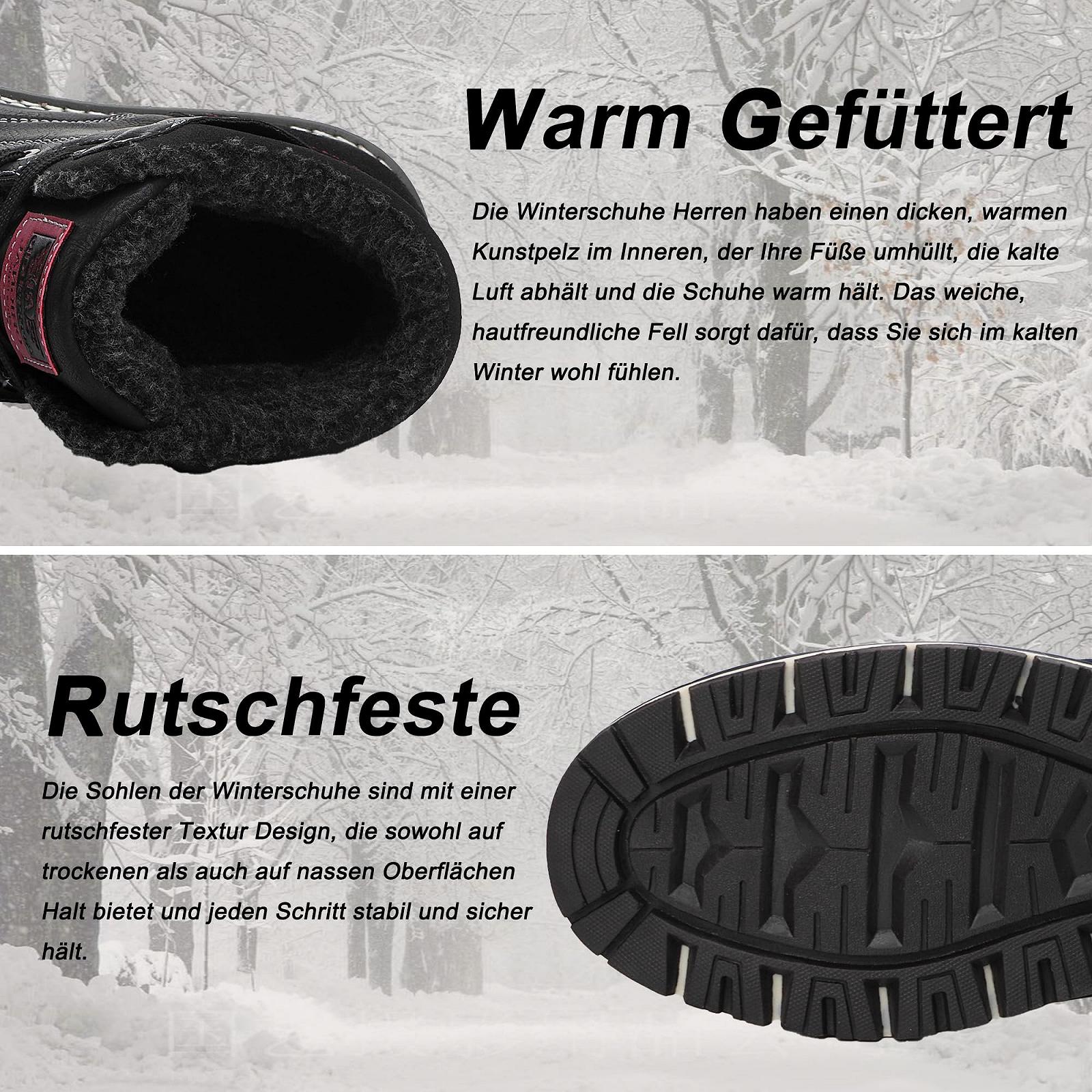 Зимние мужские ботинки AX BOXING Lined Warm, размер 41–46 EU, фото №4