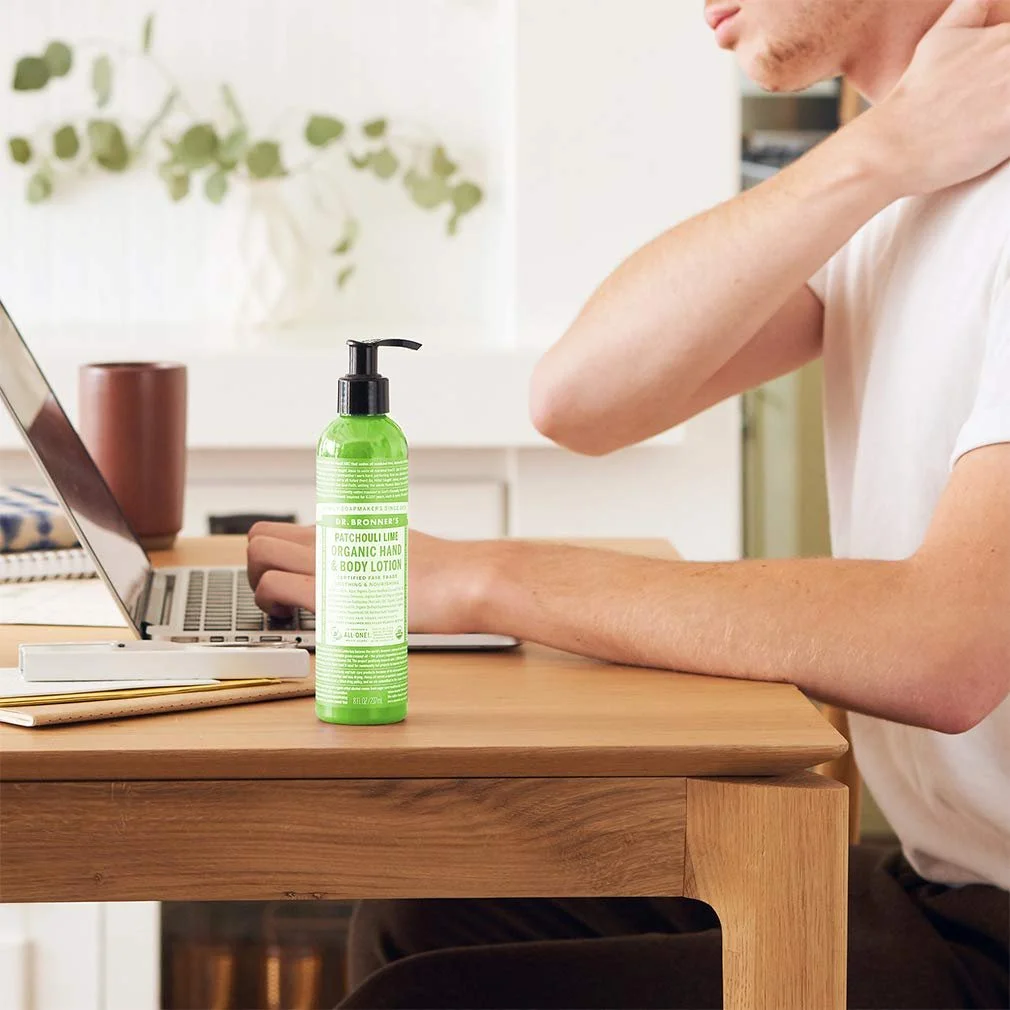 Лосьйон для тіла Dr Bronner's Organic Patchouli Lime 200 г, фото №3 Лосьйон для тіла Dr Bronner's Organic Patchouli Lime 200 г, фото №3