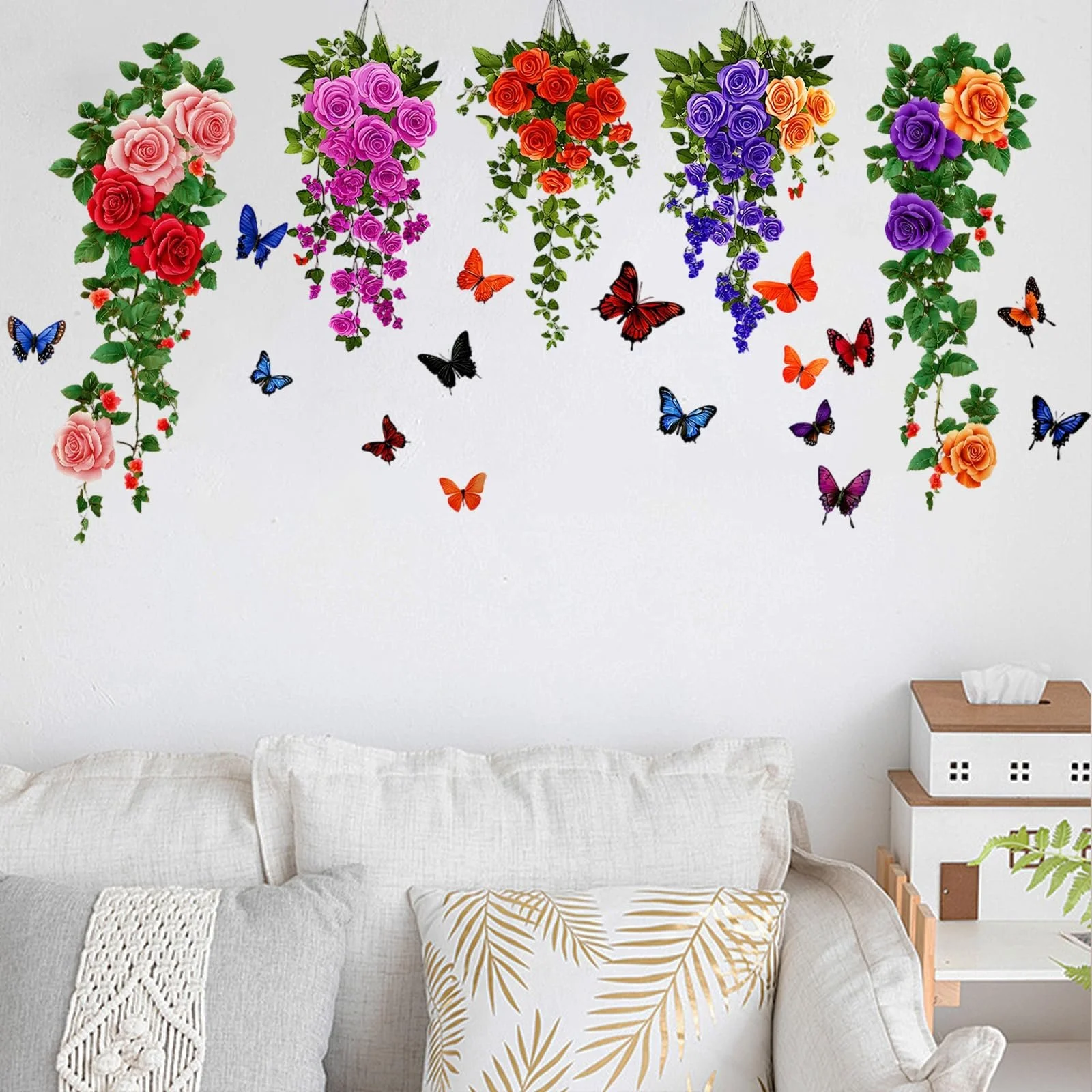 Наклейка на стіну milaosk Hanging Flower Tendril, фото №1