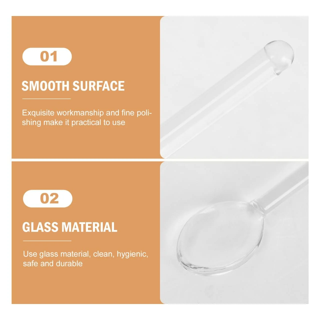 Ложки десертные PRETYZOOM Набор 6 штук, фото №4