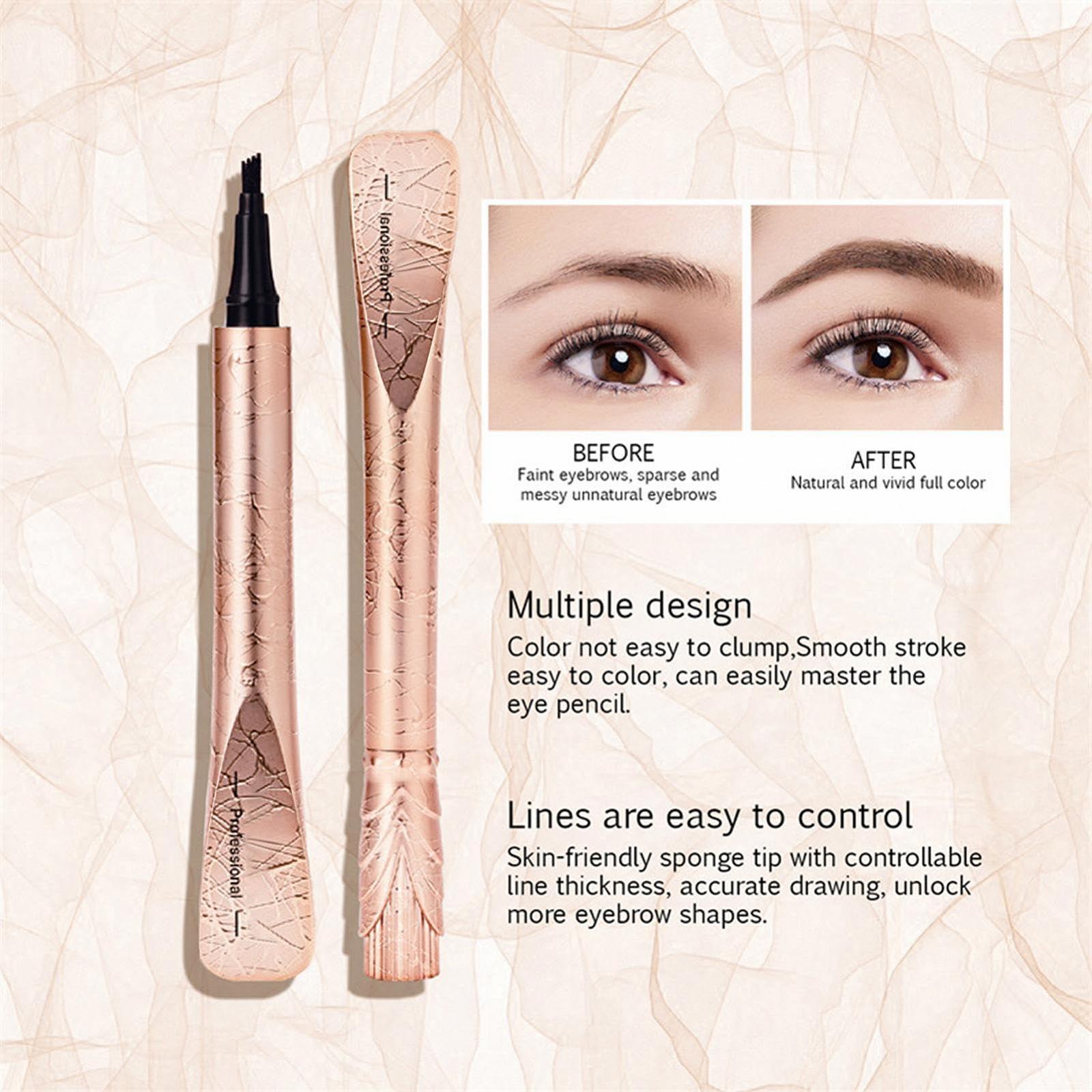 Карандаш для бровей 3D Waterproof Microblading Magic 4 Fork Tips для девочек, фото №2