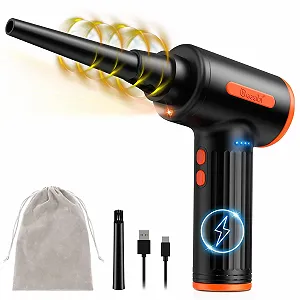 Електрична повітродувка Reesibi R5 90 W Безщітковий мотор 90,000 RPM 3 швидкості 7500 mAh 15 W Fast Charging - Фото 1