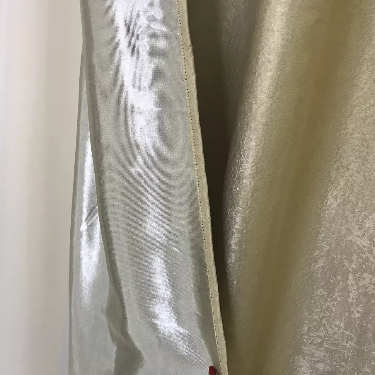 Шторы в детскую двухсторонние Блэкаут софт 150x270 cm (2 шт) ALBO Бежевые (SH-250-2), фото №5