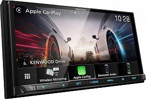Автомагнитола KENWOOD DMX8021DABS / 6.95" / Сенсорная / Apple CarPlay / Android Auto / Bluetooth / WI-FI / USB / DAB+ / 2DIN synthetic.ua - Фото 1