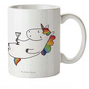 Дитяча чашка Mr. & Mrs. Panda Єдиноріг Коктейль Пластикова - Фото 1