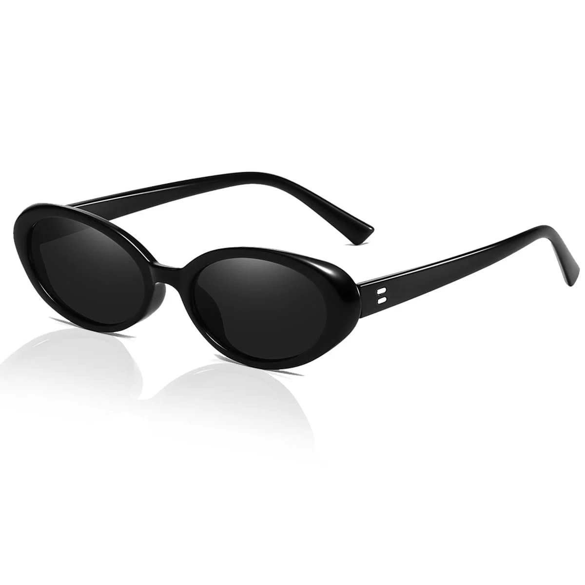 Сонцезахисні окуляри Овальні Ретро XITUADDA для Жінок 90-х Cat Eye UV400, фото №1