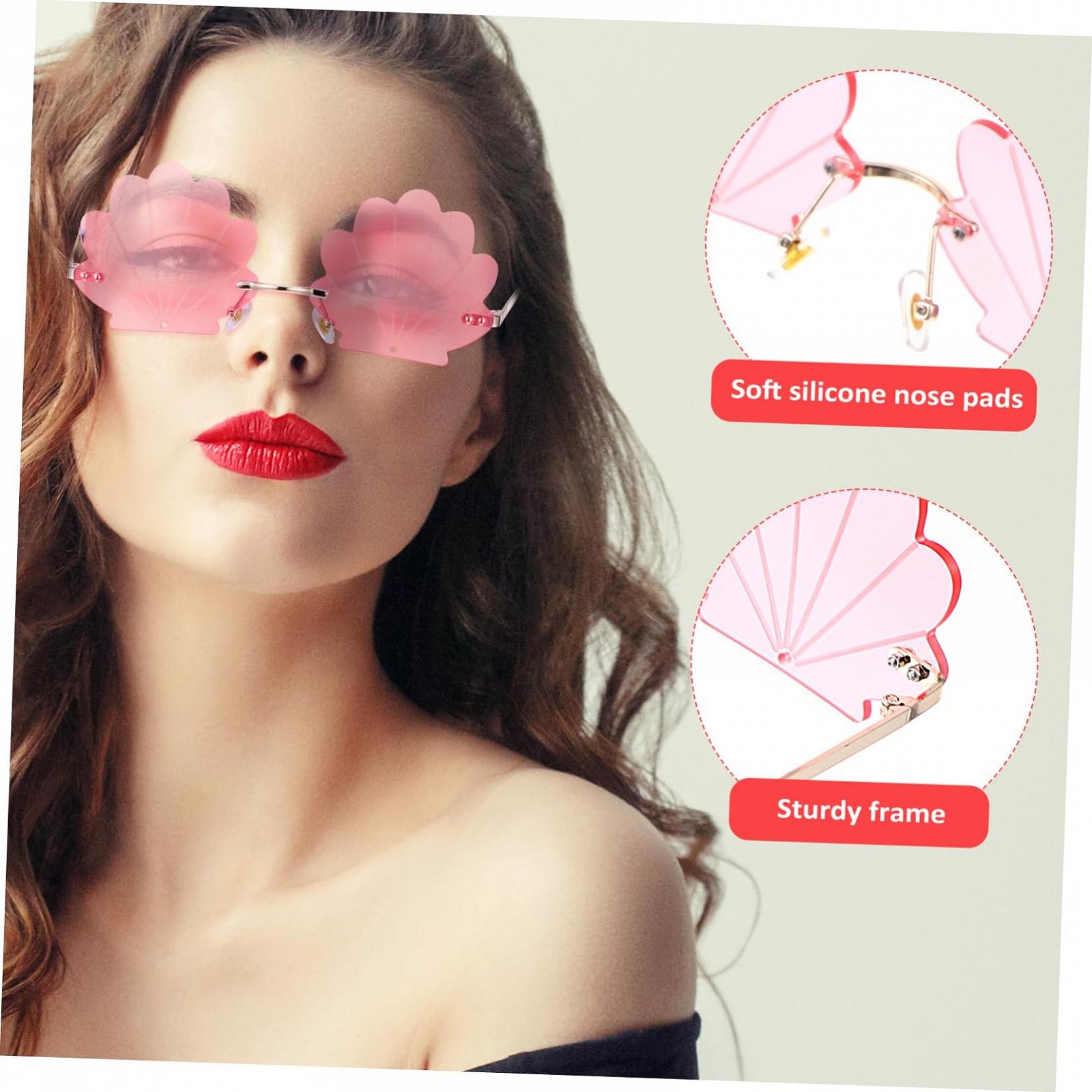 Сонцезахисні Окуляри Без Оправи Ciieeo, Напів-Без Оправи, фото №3