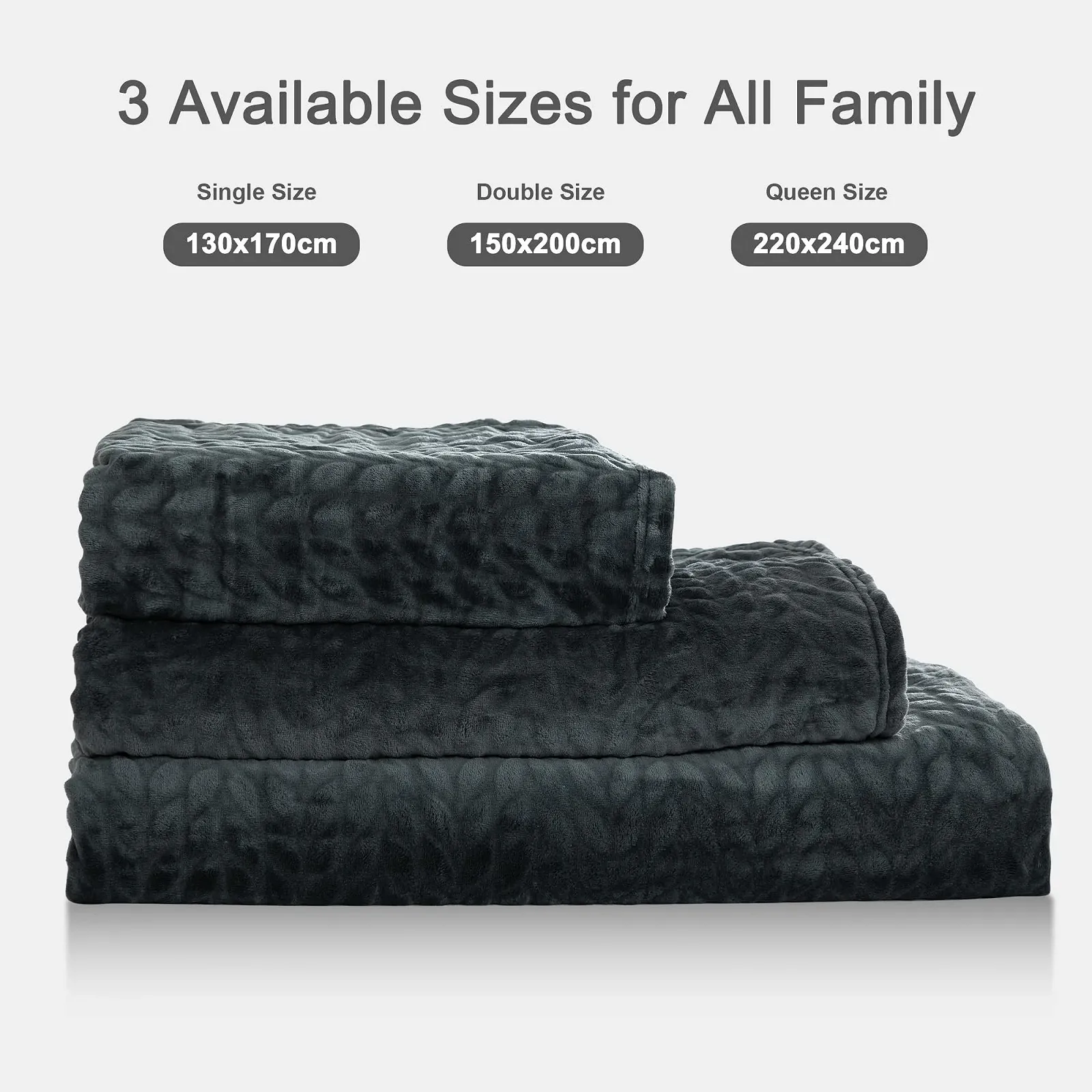 Плед Winthome М'який Пухнастий Теплий Флісовий, фото №4