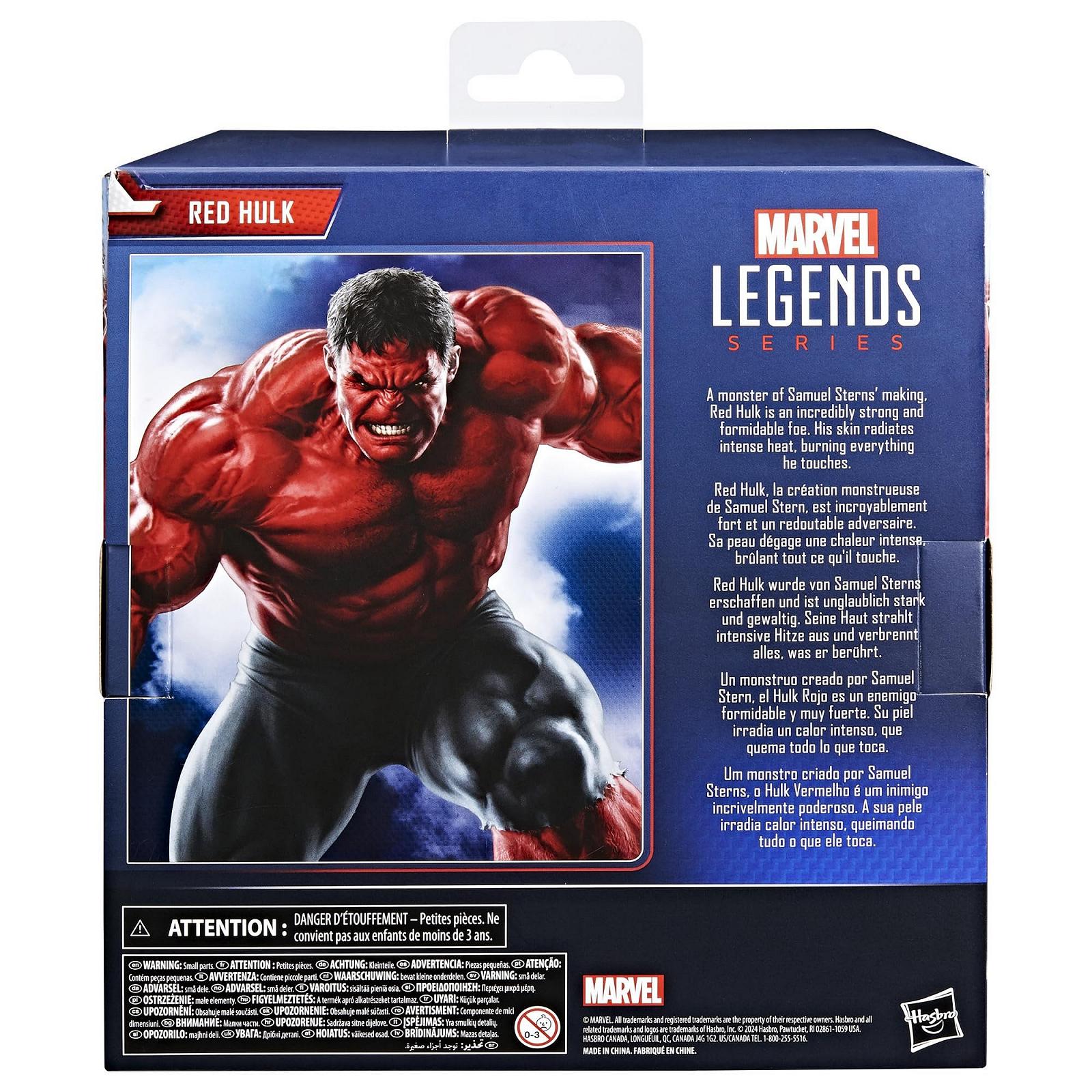 Фігурка Red Hulk Marvel Legends Series Captain America Brave New World, 15 см, фото №10