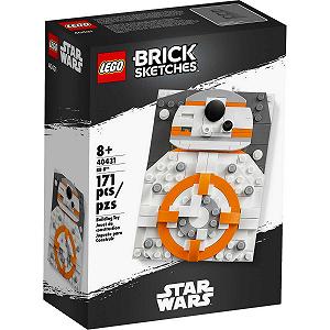 Детский конструктор LEGO Brick Sketches BB-8™ (40431) - Фото 1