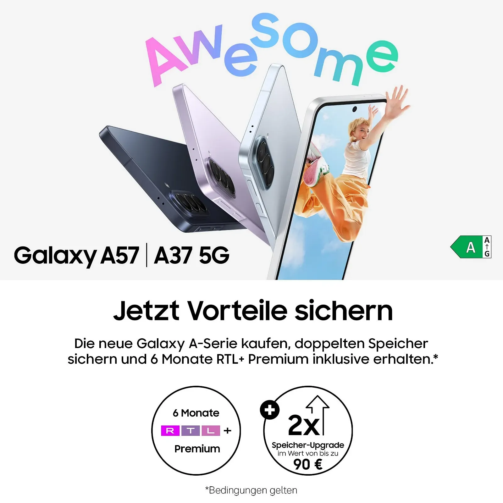 Смартфон Samsung Galaxy A57 5G 256GB Awesome Navy, фото №2 Смартфон Samsung Galaxy A57 5G 256GB Awesome Navy, фото №2