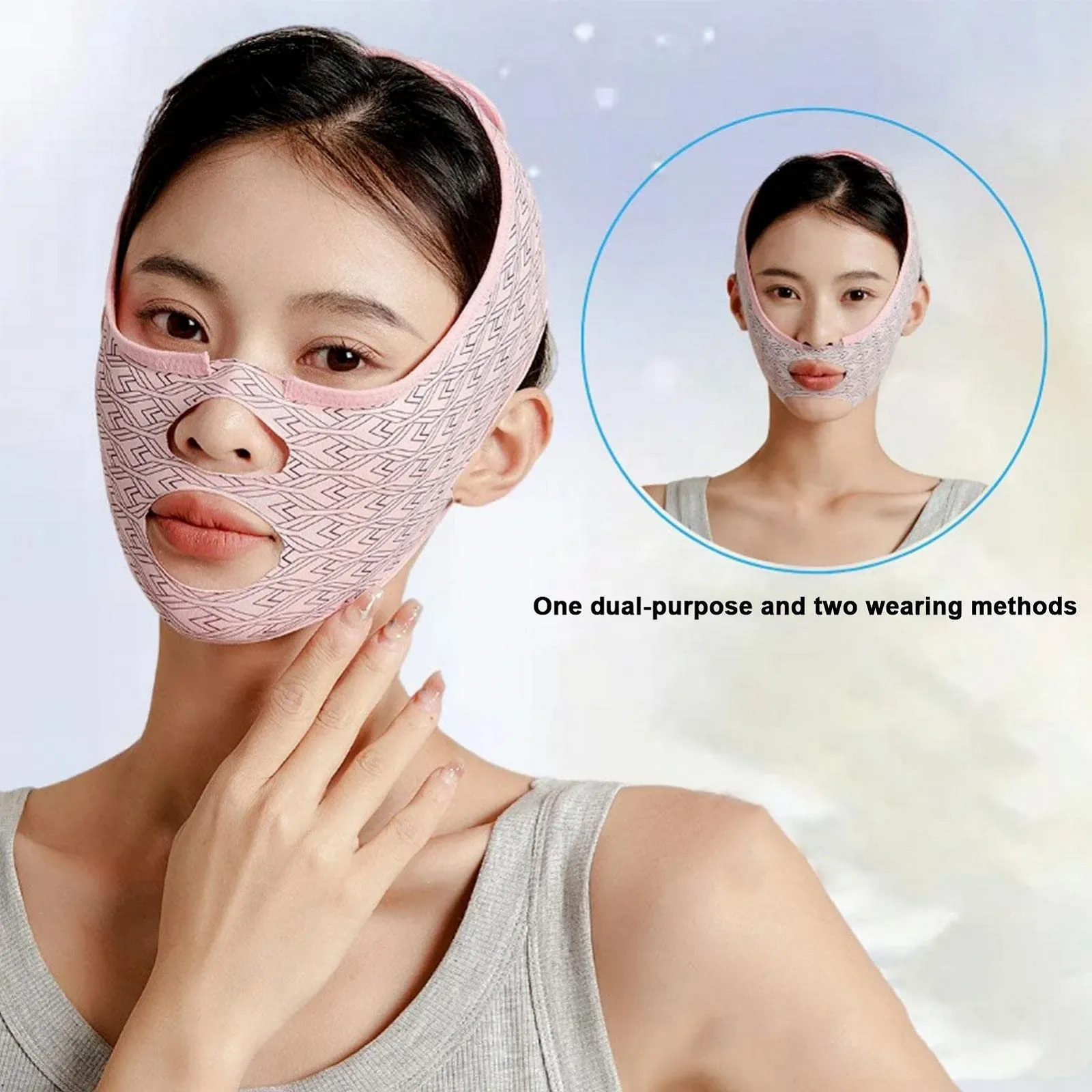 Маска для сну для моделювання контурів обличчя Beauty, фото №3