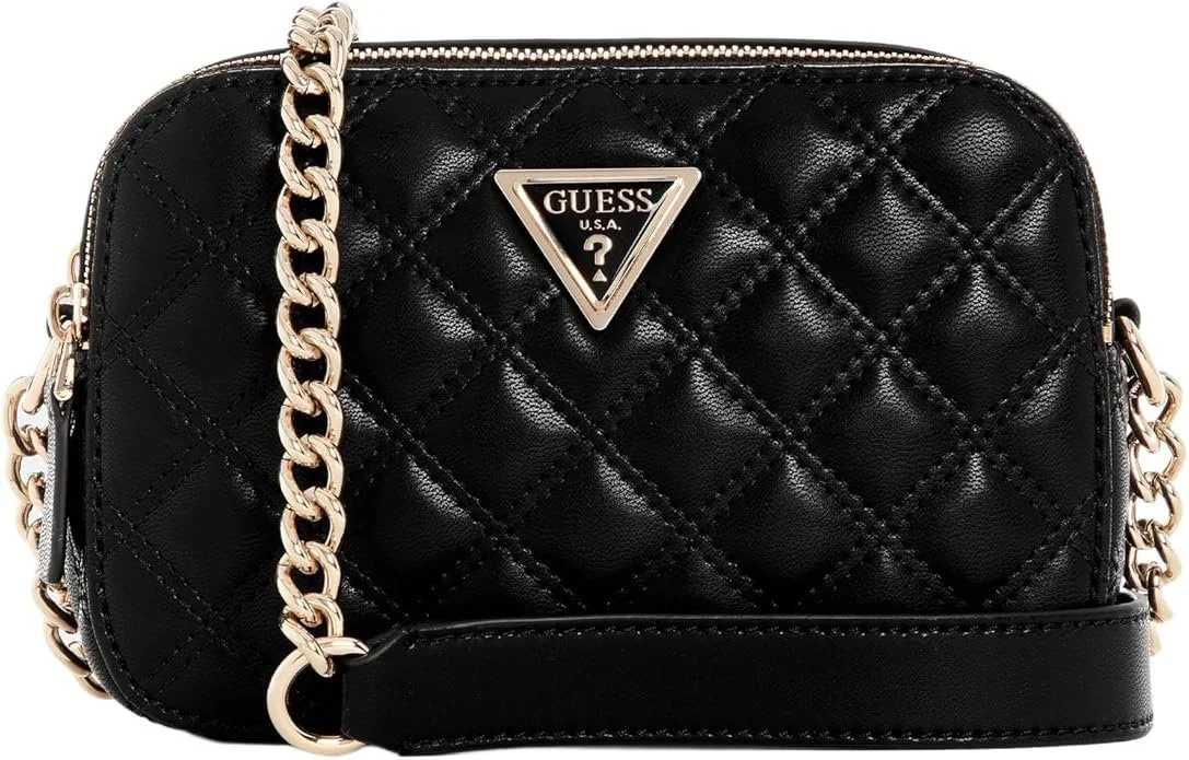 Жіноча сумка через плече Guess Giully Mini Status Чорний, фото №1